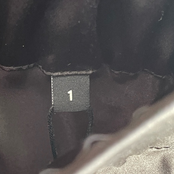 The Kooples 100% Silk Long Black Lace Hem Midi Skirt NWT - Picture 8 of 11